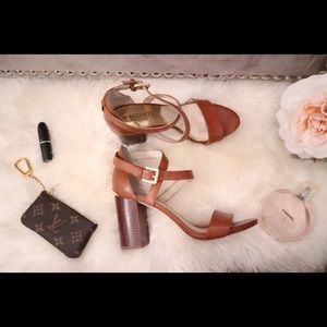 Michael Kors Strappy Block Heel Sandal